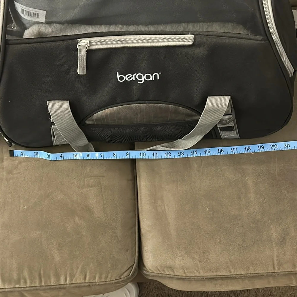 Bergman pet carrier duffle bag shoulder strap or handles